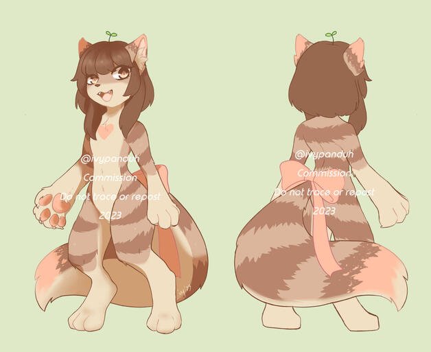 Fursona art for @Maiomi_beans